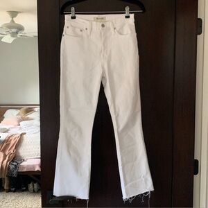 Madewell Cali Boot Crop Jeans